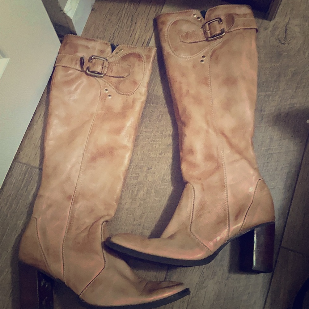 Real leather not sure of brand name